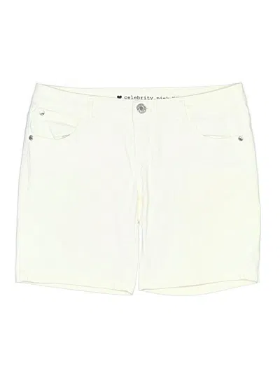 Pre-owned Celebrity Pink Shorts In Ivory