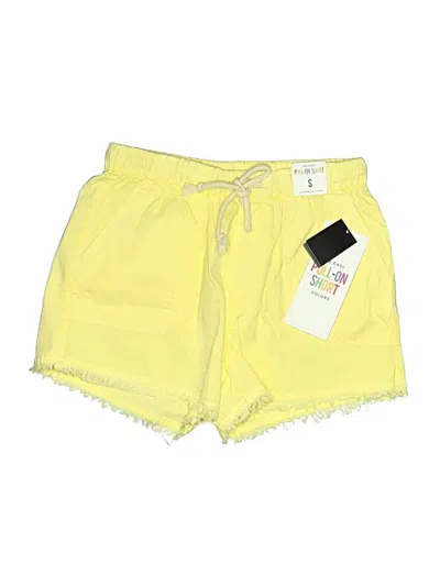 Pre-owned Celebrity Pink Shorts In Yellow