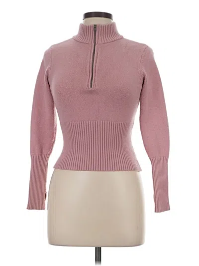 Pre-owned Celebrity Pink Turtleneck Sweater In Pink