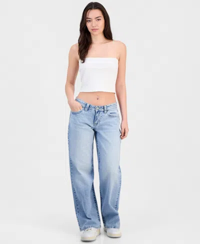 Celebrity Pink Women's Low-rise Straight-leg Jeans In Holloway