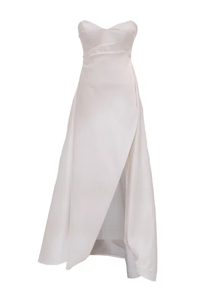 Celeni Women's White Belle Dress