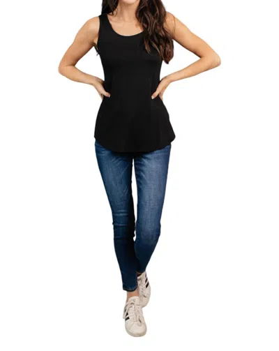 Celeste Bow Up Tank In Black