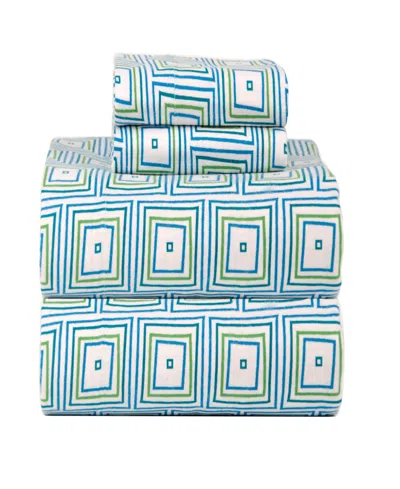Celeste Home Cotton Heavy Weight Flannel Sheet Set, Twin Xl In Corsage