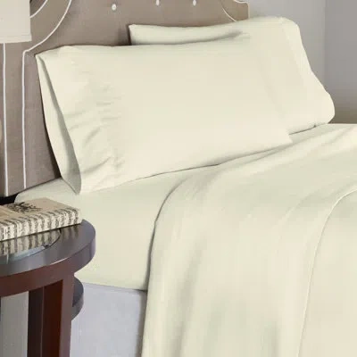Celeste Home Gsm Contemporary 100% Cotton Duvet Cover Set In Ivory