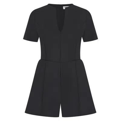 Celestine & Mae Women's Azha Playsuit In Black