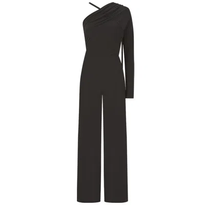 Celestine & Mae Women's Ivy Jumpsuit In Navsoul Black