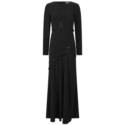 Celestine & Mae Women's Jade Maxi Dress In Navsoul Black
