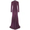 Celestine & Mae Women's Zinnia Maxi Dress In Tulipwood Purple In Purple