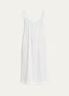 CELESTINE HEDDY LACE-TRIM NIGHTGOWN