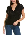 Celestine Sei Loose Knit Sweater In Black