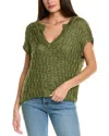 Celestine Sei Loose Knit Sweater In Green