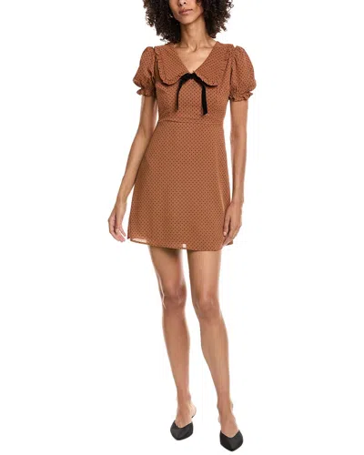 Celestine Sei Mini Dress In Brown