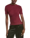 Celestine Sei Ruched Top In Red