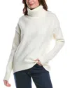 Celestine Sei Turtleneck Sweater In White