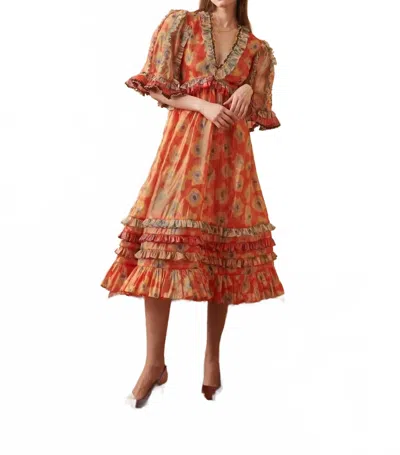 Celia B Aura Dress In Multicolor