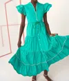 Celia B Baba Voyager Dress In Aqua