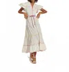 Celia B Baba Voyager Dress In White In White