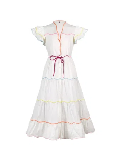 Celia B Baba Voyager Dress In White