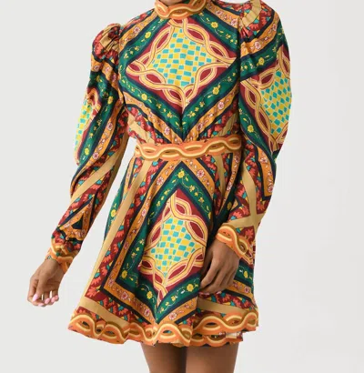 CELIA B BOTAN DRESS IN MULTI