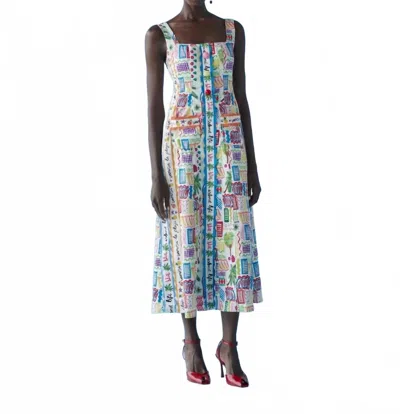 Celia B Bunya Dress In Multicolor