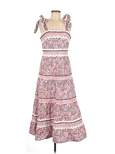 Pre-owned Celia B Casual Dress In Pink