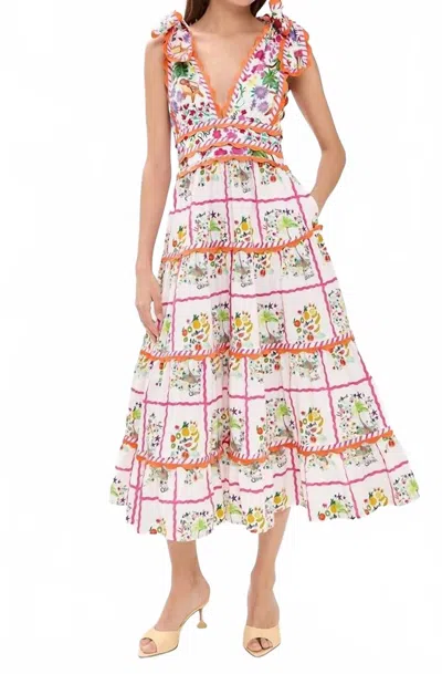 Celia B Chelili Dress In Multi