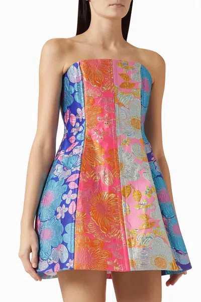 Celia B Cosmica Dress In Multi