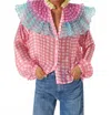 Celia B Covadonga Shirt In Pink In Pink
