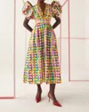 Celia B Curazao Midi Dress In Multi In Multi
