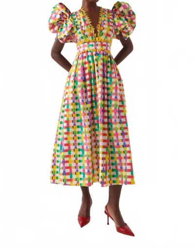 CELIA B CURAZAO MULTI DRESS IN MULTICOLOR