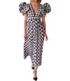 Celia B Curazao Vichy Dress In Multi In Multi