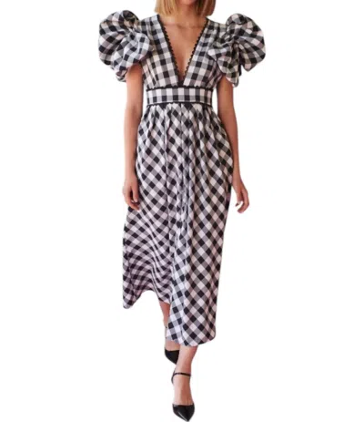 Celia B Curazao Vichy Dress In Multi