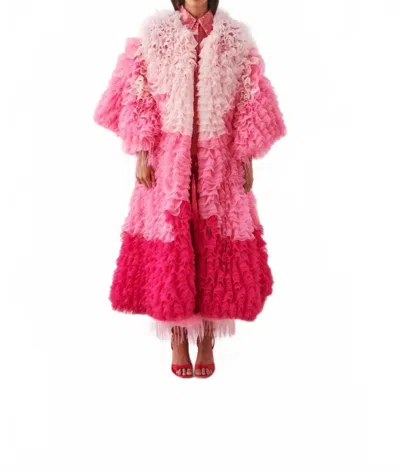 Celia B Destino Kaftan In Pink