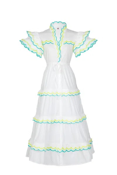 Celia B Eden Dress In White