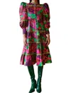 Celia B Hasu Dress In Multi Color In Multi