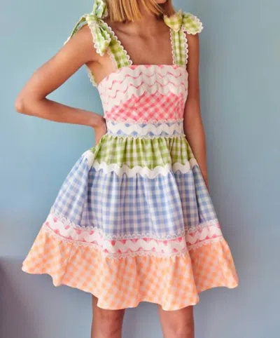 Celia B Jade Short Vichy In Multi
