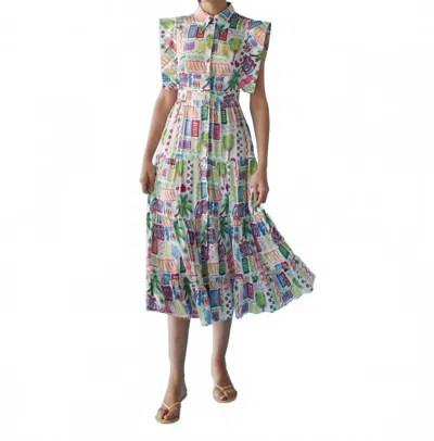 Celia B Lucero Dress In Multicolor
