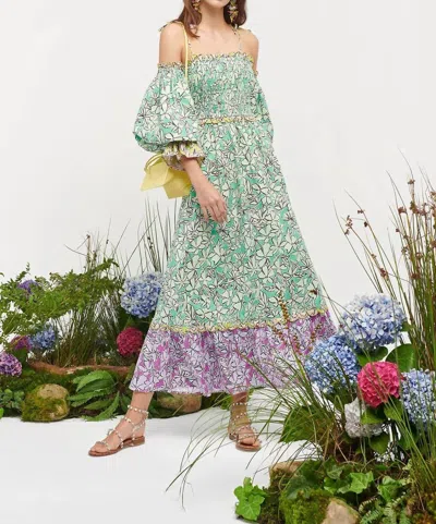 Celia B Lurleen Dress In Green