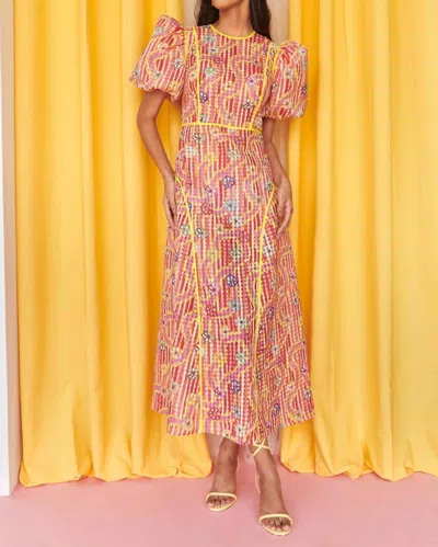 Celia B Nammu Dress In Yellow