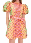 Celia B Nauru Mini Dress In Multicolor In Multi