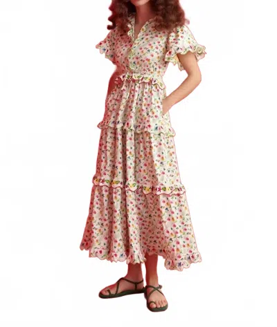 Celia B Nebula Maxi Dress In Multicolor