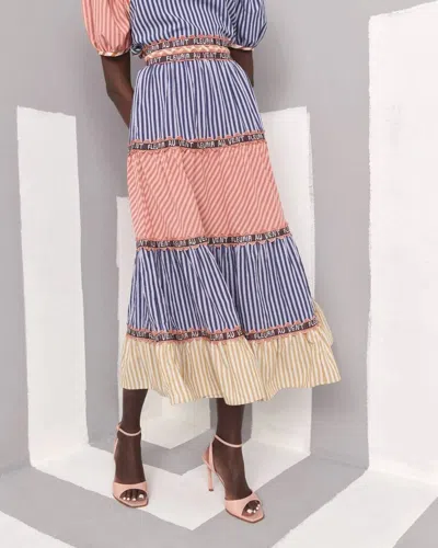 Celia B Orava Skirt In Multicolor