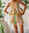 Celia B Palawan Top In Multicolor