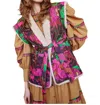 Celia B Pine Vest In Multi-colored In Multi