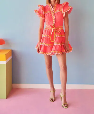 Celia B Saga Dress In Pink