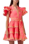 Celia B Sage Dress In Pink In Pink