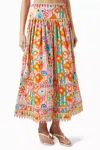 Celia B Serene Floral Skirt In Multi In Multi