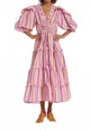Celia B Teresa Dress In Pink Multi In Multi