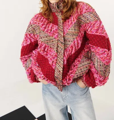 Celia B Tuin Jacket In Fuchsia In Pink