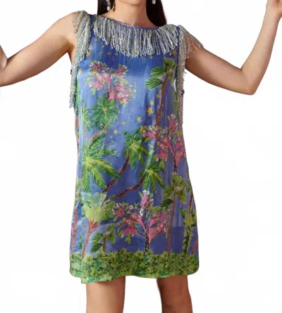 Celia B Ursa Mini Dress In Multicolor